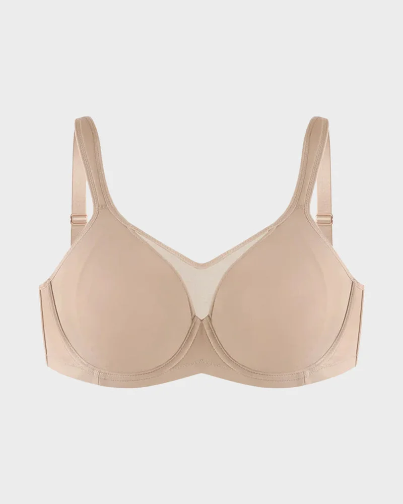 Plus Size Cooling Full Coverage Minimizer Bra