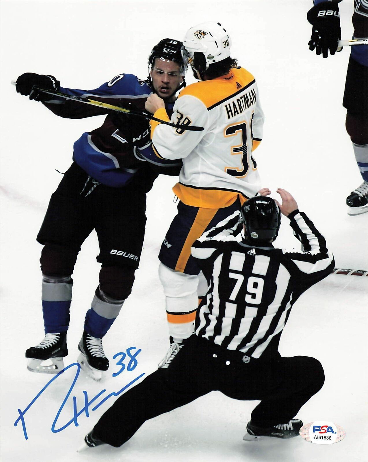 RYAN HARTMAN signed 8x10 Photo Poster painting PSA/DNA Autographed