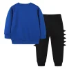 Kid Baby Boy Long Sleeved Autumn Cartoon Set 2 Pcs