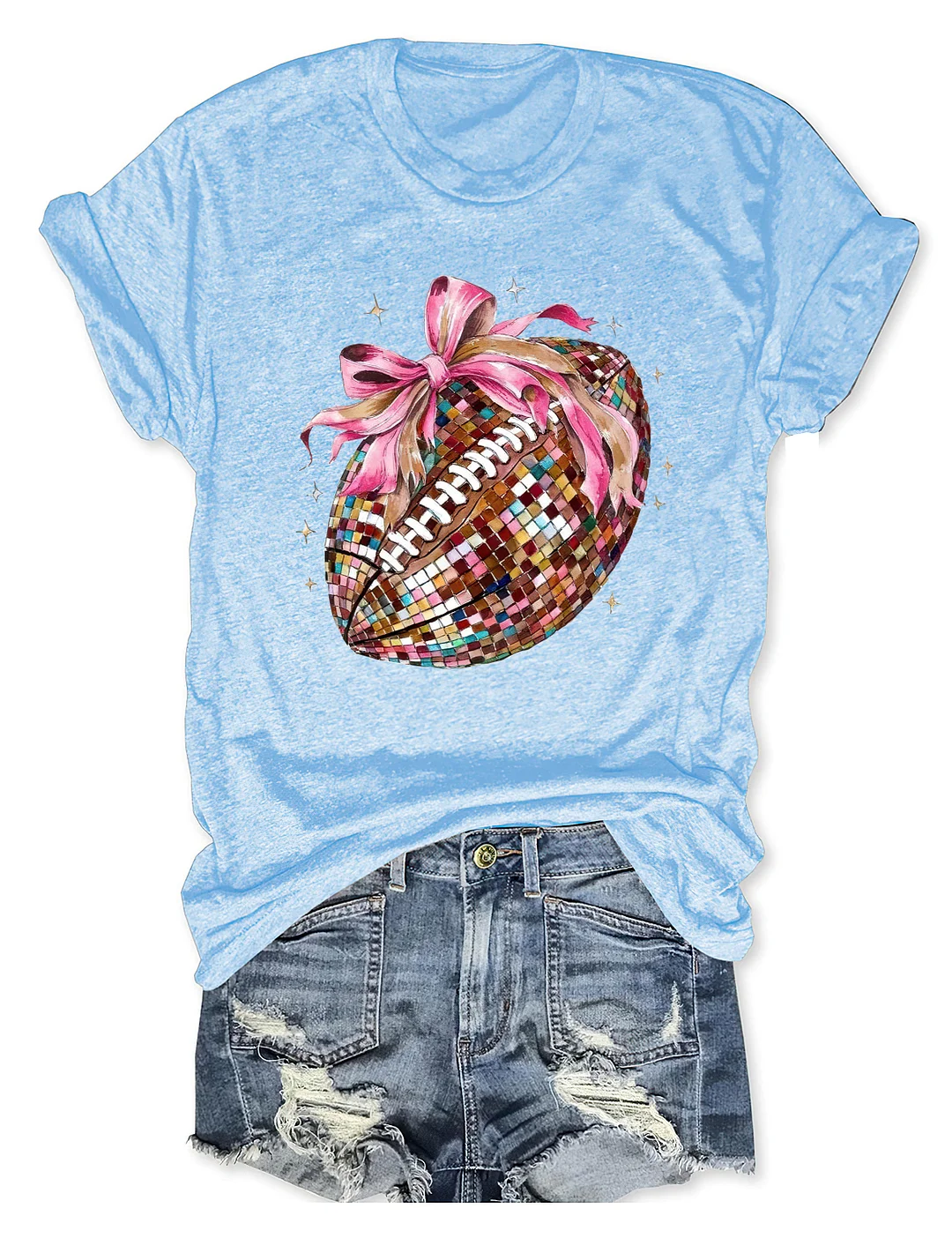 Football Coquette T-Shirt