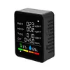 6 in 1 CO2 TVOC HCHO PM2.5 Detector LCD Digital Temperature Humidity Tester
