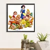 Snow White Dwarfs-Full Round Diamond Painting 30*30CM