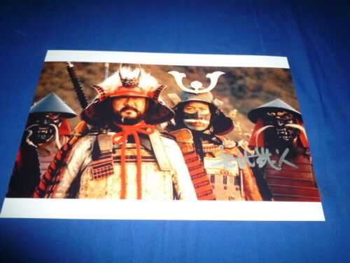 KURANDO MITSUTAKE signed autograph IP 8x12 SAMURAI