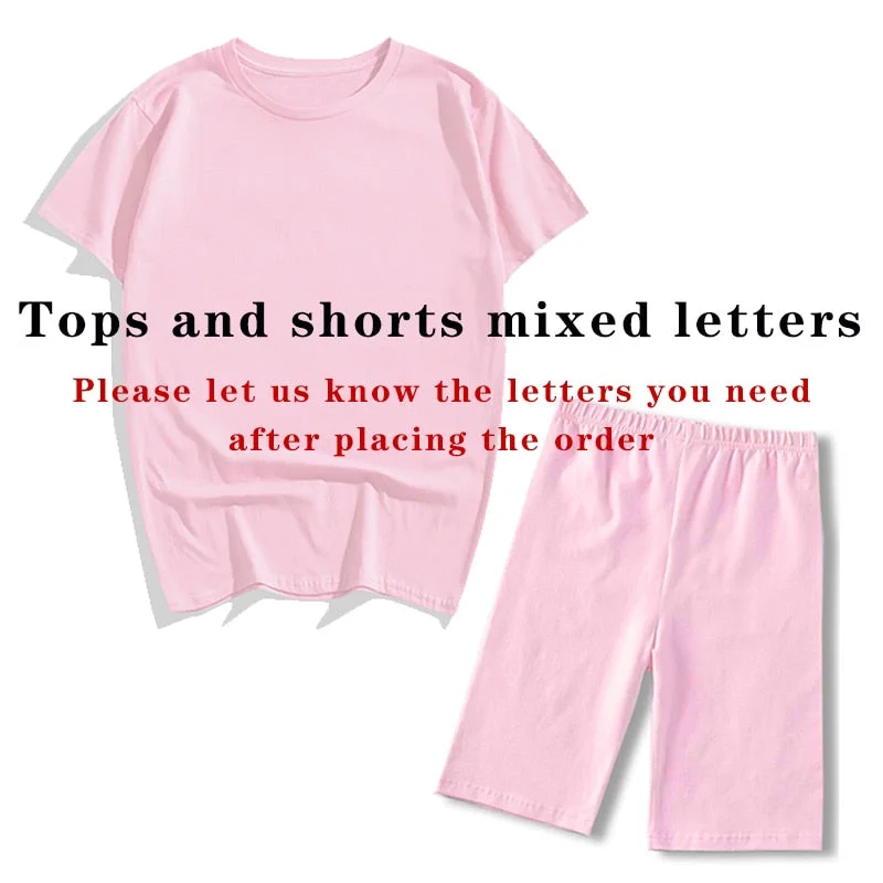 2021 Short Sleeve Sexy Tshirt And Pant Sports Suits Biker Shorts Two Piece Set Women Fashion Tracksuit Summer Outfits For Woman