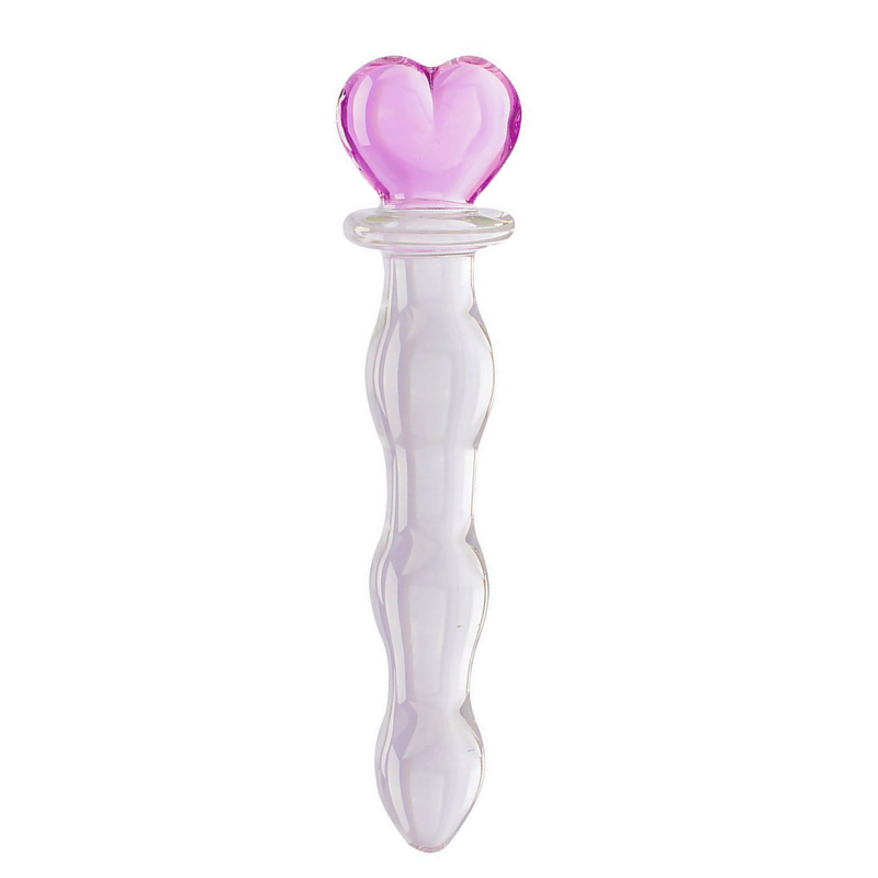 Mysterious Love Magic Wand Crystal Anal Pull Bead - Rose Toy