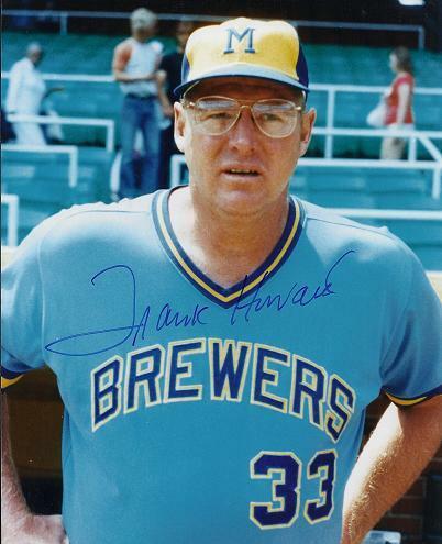 Frank Howard Signed - Autographed Milwaukee Brewers 8x10 inch Photo Poster painting + RDM COA