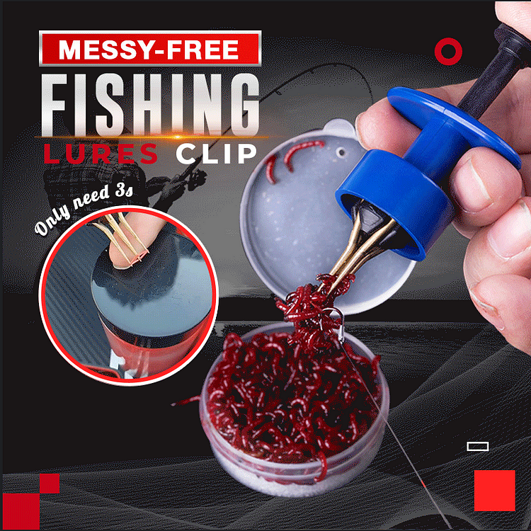 Messy-Free Fishing Lures Clip