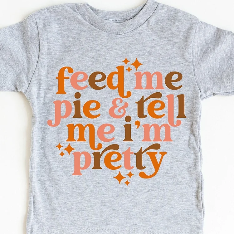 Funny Thanksgiving Shirt Girls, Baby Girl Thanksgiving Outfit, Fall Shirt, Halloween Sweatshirt for Kids tops and tees