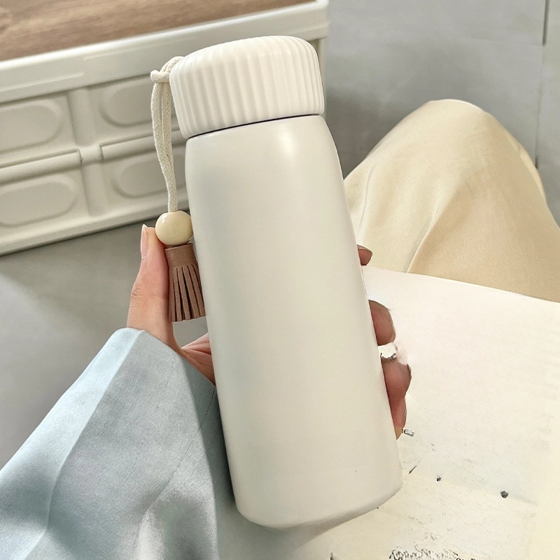 Korean-style Thermos Cup Girl’s High-value Mini Cute Water Cup Student Portable Small Simple Cup