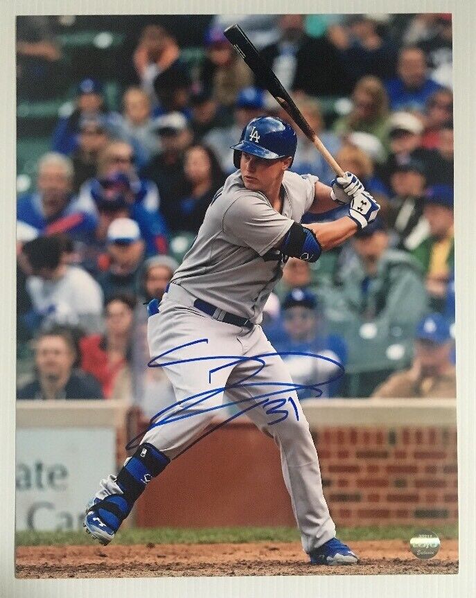 Joc Pederson Signed Autographed 11x14 Photo Poster painting Los Angeles Dodgers Lojo Sports COA