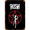 Rush Band - Vintage Metal Signs - 20*30cm/30*40cm - Music