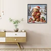 Diamond Painting-DIY Full Round Drill Christmas Bear