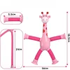 Tubes torsad&eacute;s t&eacute;lescopiques girafe, jouets sensoriels
