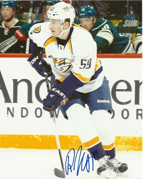 Nashville Predators Roman Josi Signed Autographed 8x10 Photo Poster painting COA B