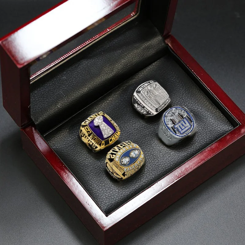 New York Giants Championship Ring Set of 4