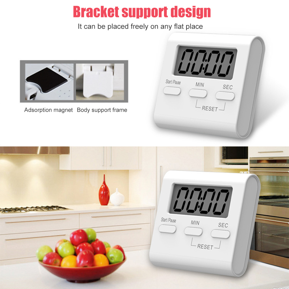 T01 Kitchen Cooking Baking Countdown Timer LCD Digital Sleeping Stopwatch от Cesdeals WW