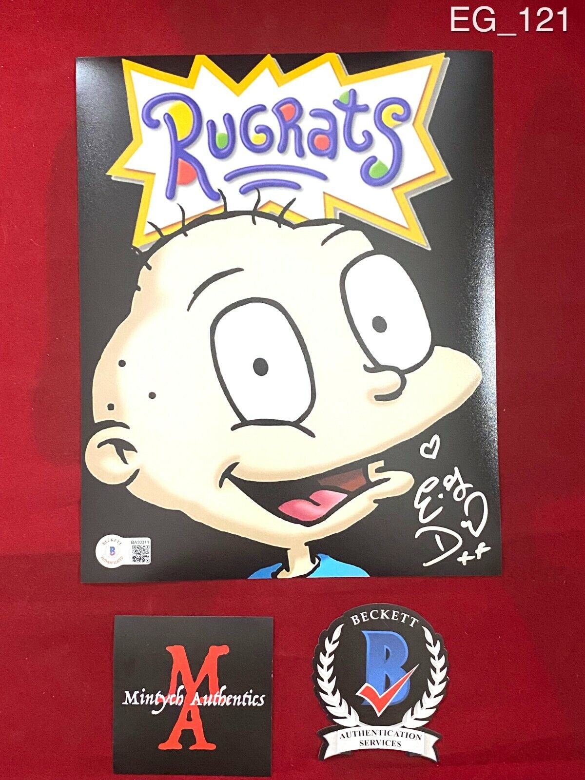 ELIZABETH E.G. DAILY AUTOGRAPHED SIGNED 8x10 Photo Poster painting! RUGRATS! BECKETT COA!