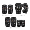 Motocross Knee Pads Adjustable Motorbike Knee Guard Anti-fall for Cycling Racing