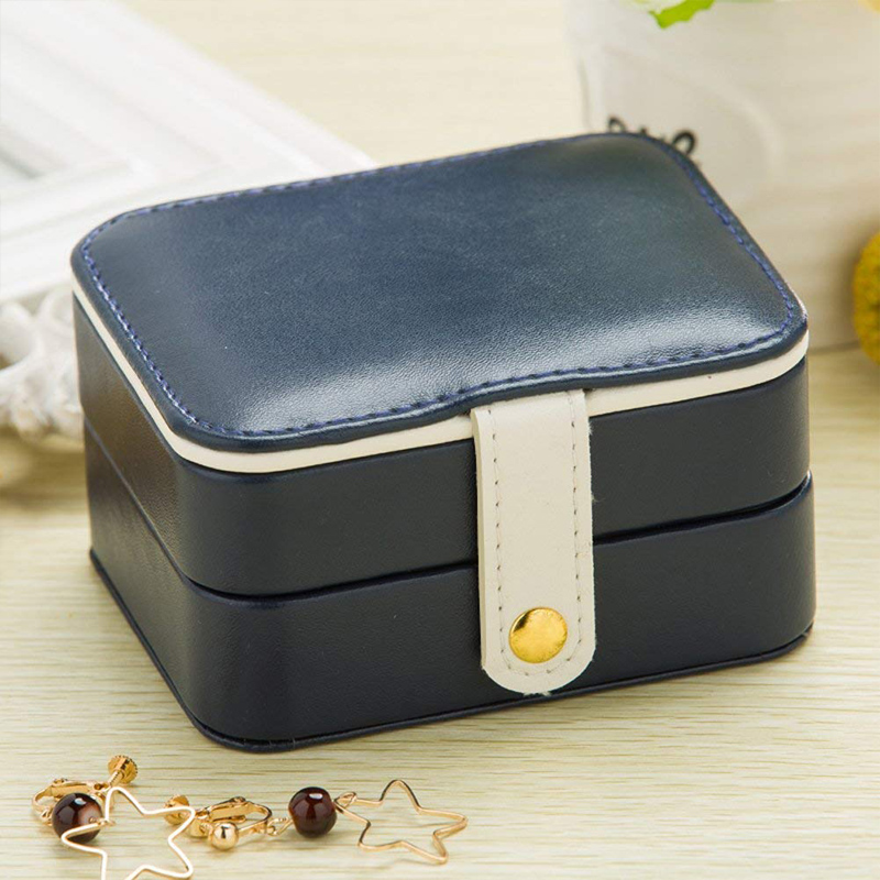 Jewelry Organizer Box Travel Portable Jewelry Storage Case Accessories Holder Pouch for Earring,Lipstick,Necklace,Bracelet,Rings