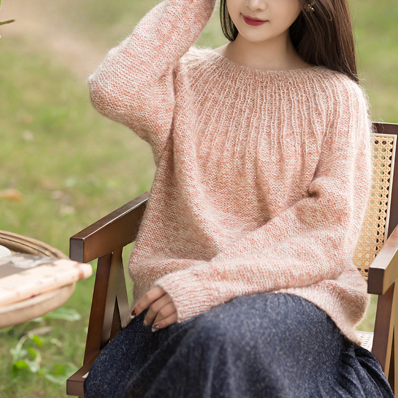 Susan's Premium Pure Mohair Yarn DIY Kit for Sweaters