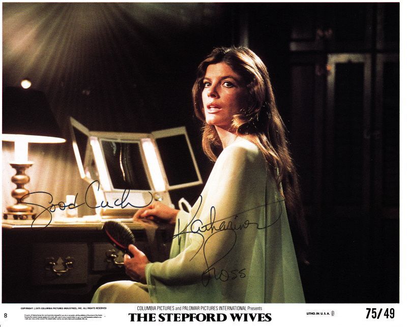 KATHARINE ROSS SIGNED 8X10 PUBLICITY PRESS COLOR Photo Poster painting STEPFORD WIVES