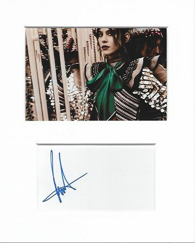 Pixie Geldof model genuine authentic signed autograph mounted Photo Poster painting display COA