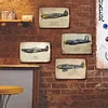 4PCS Airplane - Vintage Metal Signs Set - 20*30cm