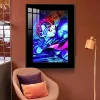Akaza Half-Length Decorative Painting - Demon Slayer: Kimetsu No Yaiba Decorative Painting - JuZi Studio