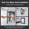 Efficient Wire Pullers with Hex Shank 0.3 Inch Max Wire Fishing Tool Multi-Purpose Fish Tape Cable Pulling Tool for Electrical Installation/Threading Machine