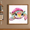Turtle - 18CT Stamped Cross Stitch 20*20cm/7.87*7.87in