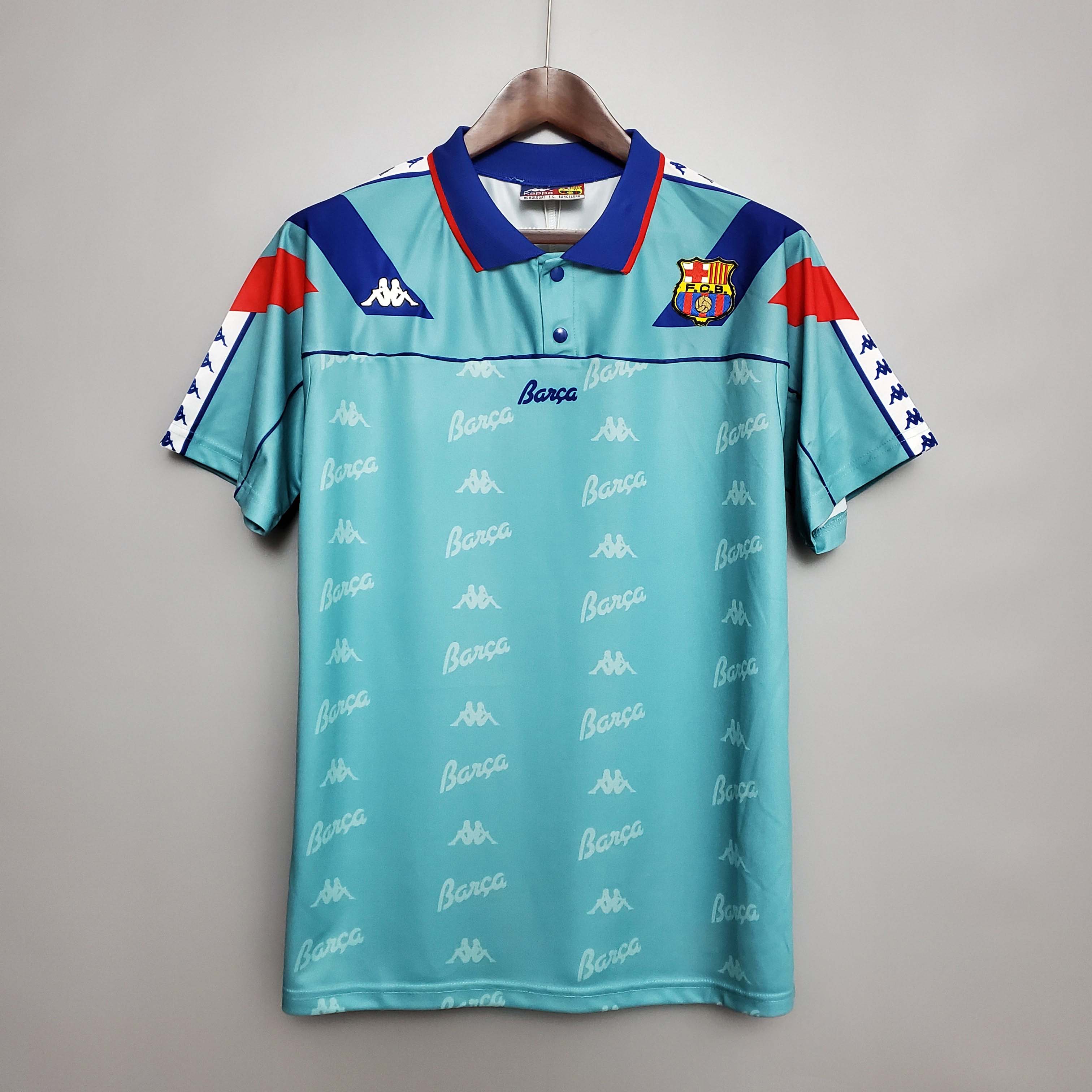 1992-1995 Retro Barcelona Away Football Shirt 1:1 Thai Quality
