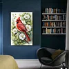 (40*60cm)Cardinal - Full Round Drill Diamond Painting