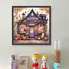 Halloween Store-11CT Stamped Cross Stitch 50*50cm/19.69*19.69in tapestrymarket