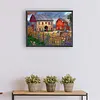 Country House-Full Round Diamond Painting 40*30CM