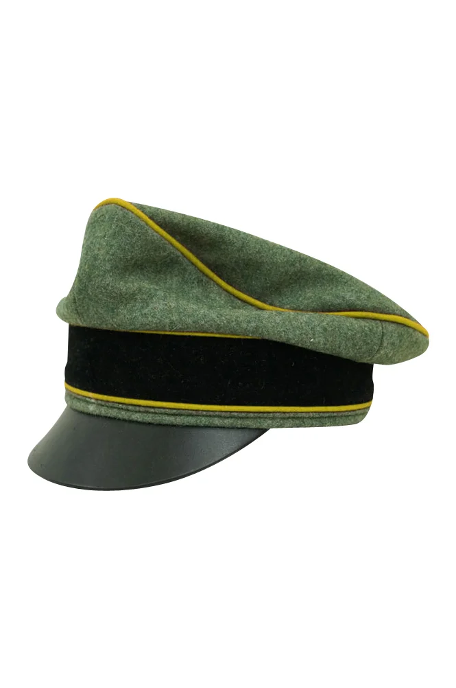   Waffen Elite Wool Crusher Visor Cap German-Uniform