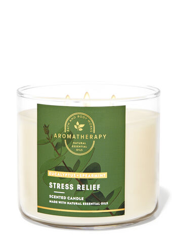 AromatherapyEucalyptus Spearmint3-Wick Candle