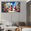 (70*40cm)Christmas Snowman - Full Round Drill Diamond Painting