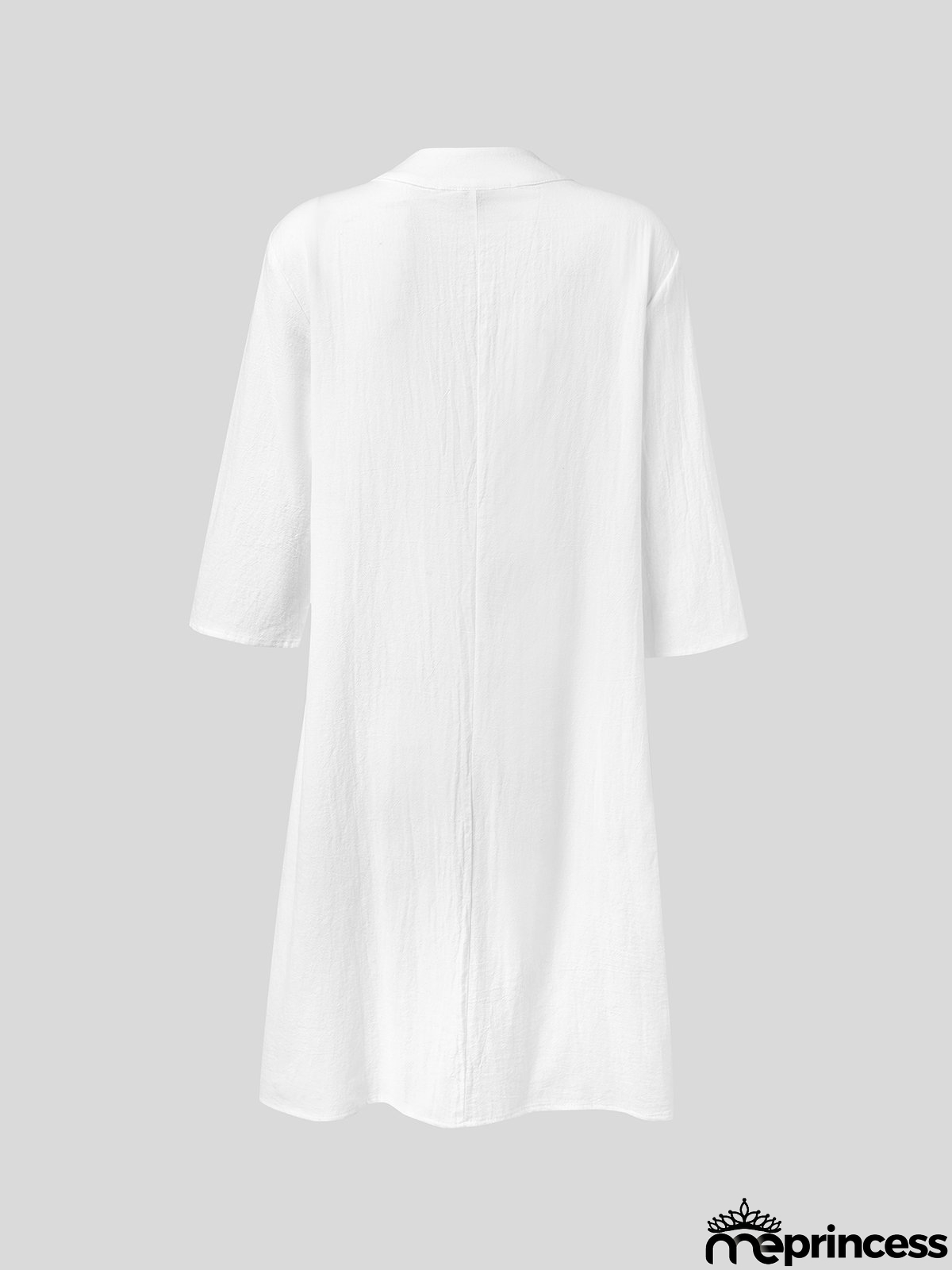Women's Cotton Linen Dress Shirt Dress Casual Dress Shift Dress Midi Dress