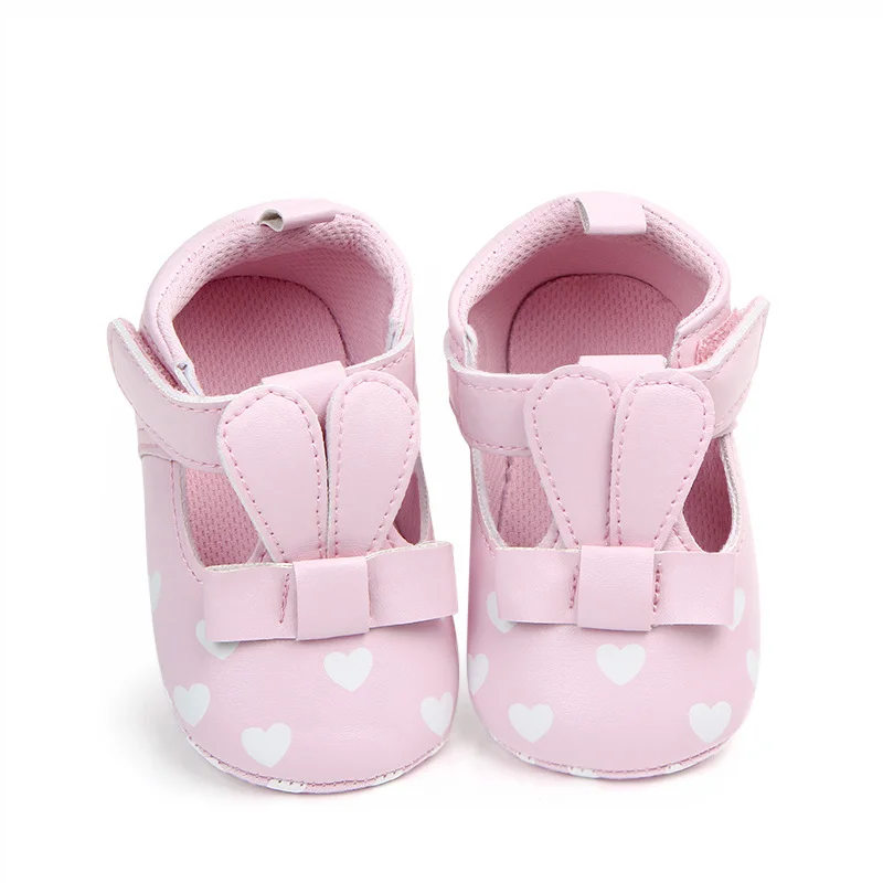 Cute Love Heart Pattern Fashion Shoes For 20"-22" Reborn Baby Girl Doll