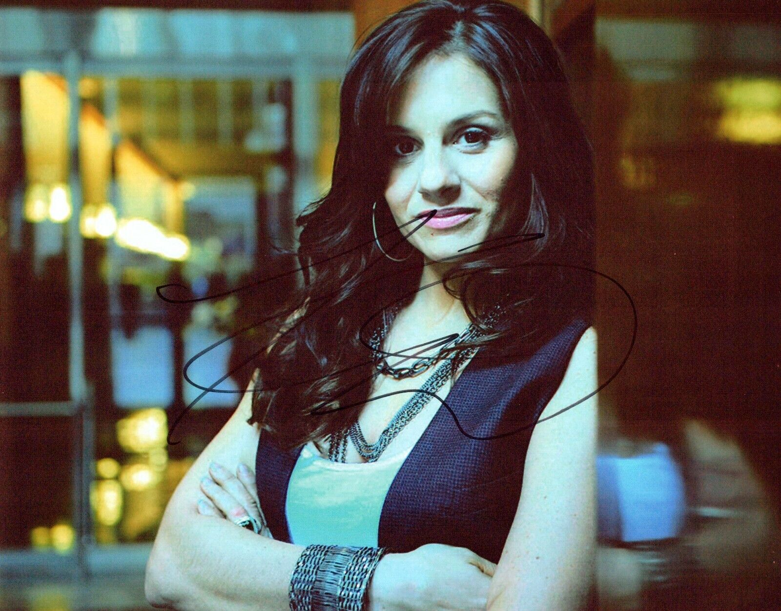 Kara Dioguardi glamour shot autographed Photo Poster painting signed 8x10 #3