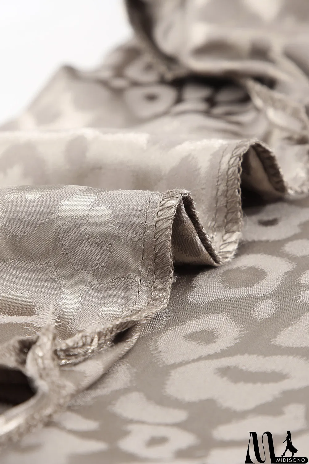 MidiSono - Embossed Button Shirt