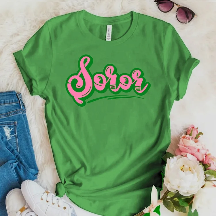 New SOROR Pink and Green Shirt - Customization Available!