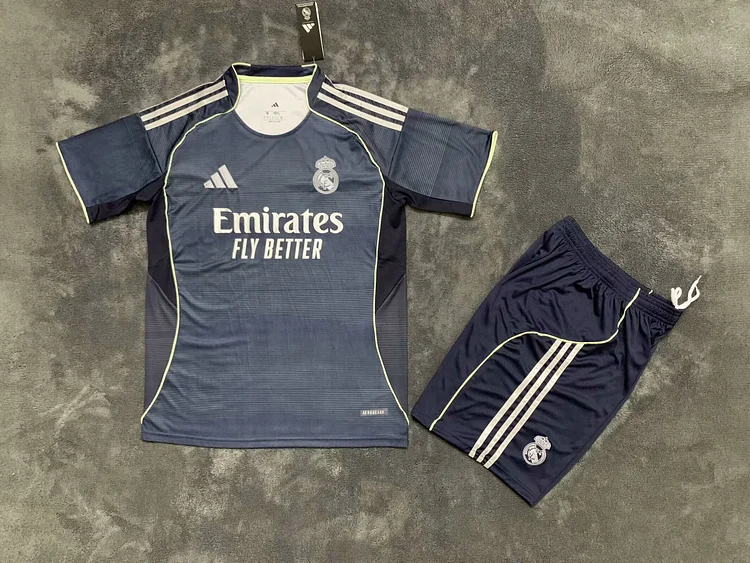 2025-26 Real Madrid Away Adult Kit - Jersey - Fan Edition