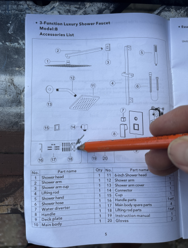Purchase Part number 18-Lifting Rod Parts