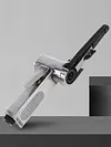 3/8 Inch Air Belt Sander 10mm Pneumatic Belt Grinder with 10 Pcs Sanding Belts