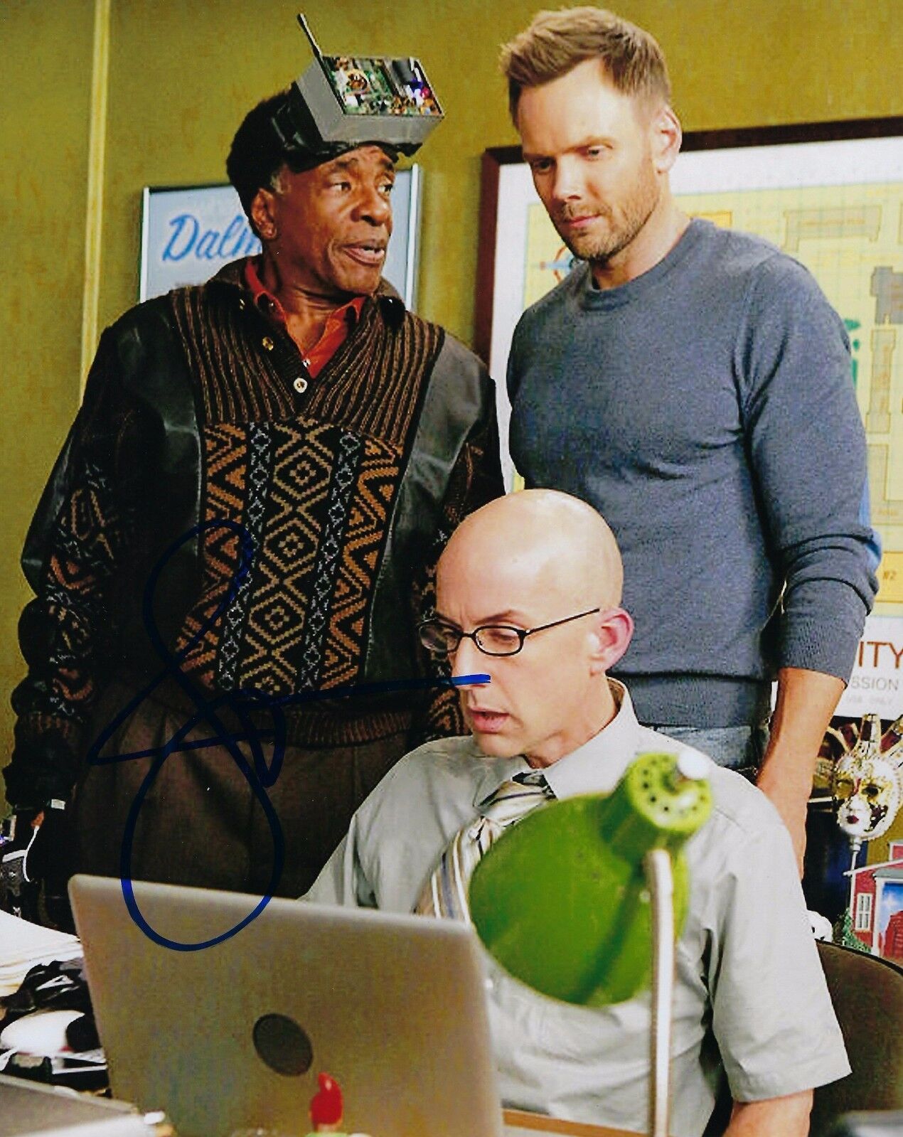 GFA Community Dean Pelton * JIM RASH * Signed Autographed 8x10 Photo Poster painting MH1 COA