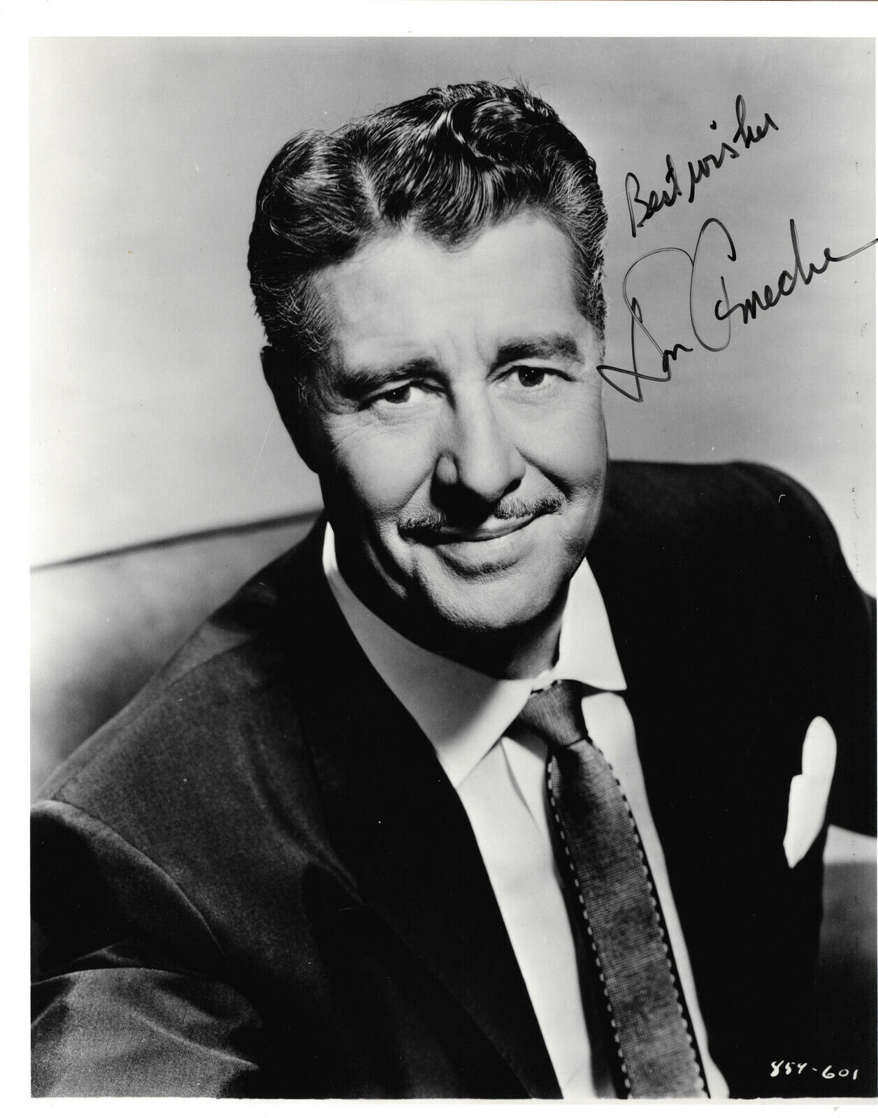 DON AMECHE (DECEASED) OSCAR WINNER SIGNED 8X10 WITH COA