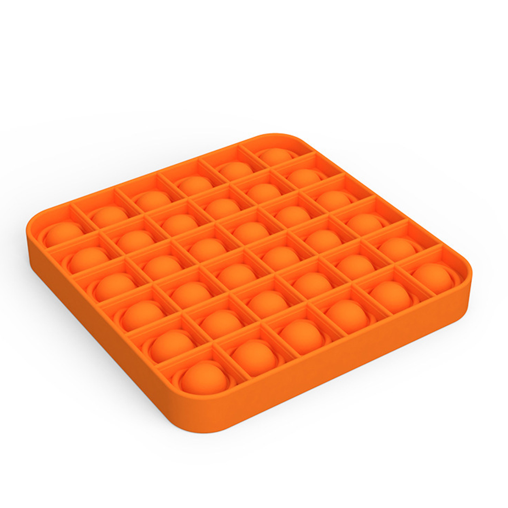 

Math Puzzle - Pop It Fidget Toy, Orange, 501 Original