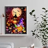 Diamond Painting-DIY Full Round Drill Halloween Gnome