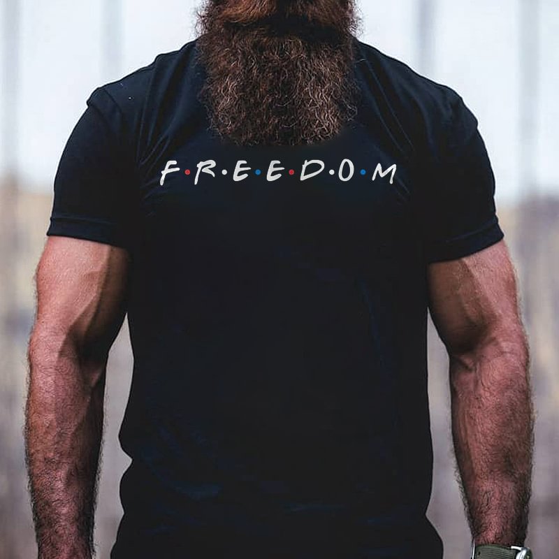 Livereid Freedom Printed Men's T-shirt - Livereid